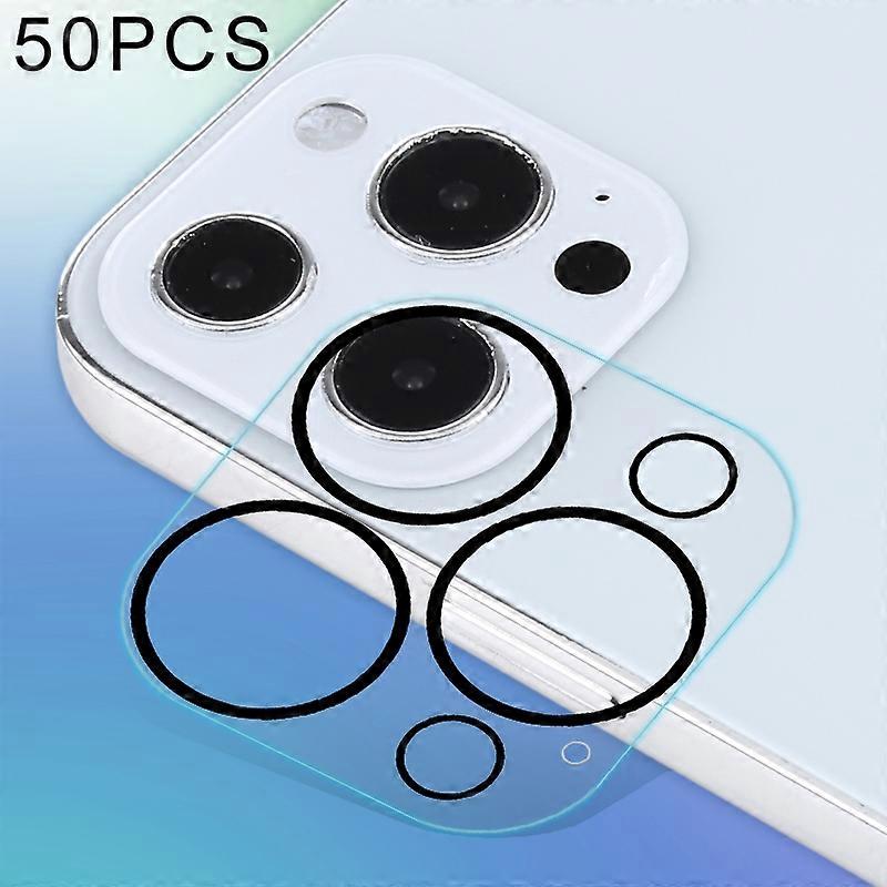 50 PCS Rear Camera Lens Protector For iPhone 13 Pro
