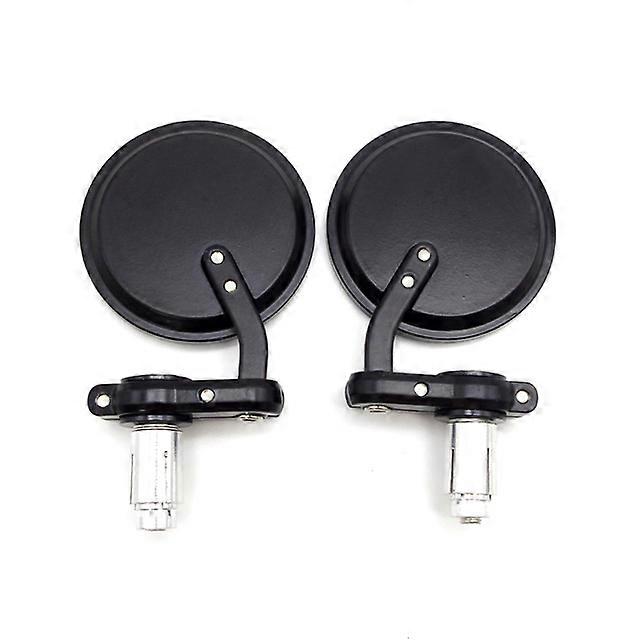 QX Universal rearview mirror motorcycle Black Retro Motorbike bar End Side Mirrors FOR vespa gts LX honda shadow 750 suzuki gsr 600