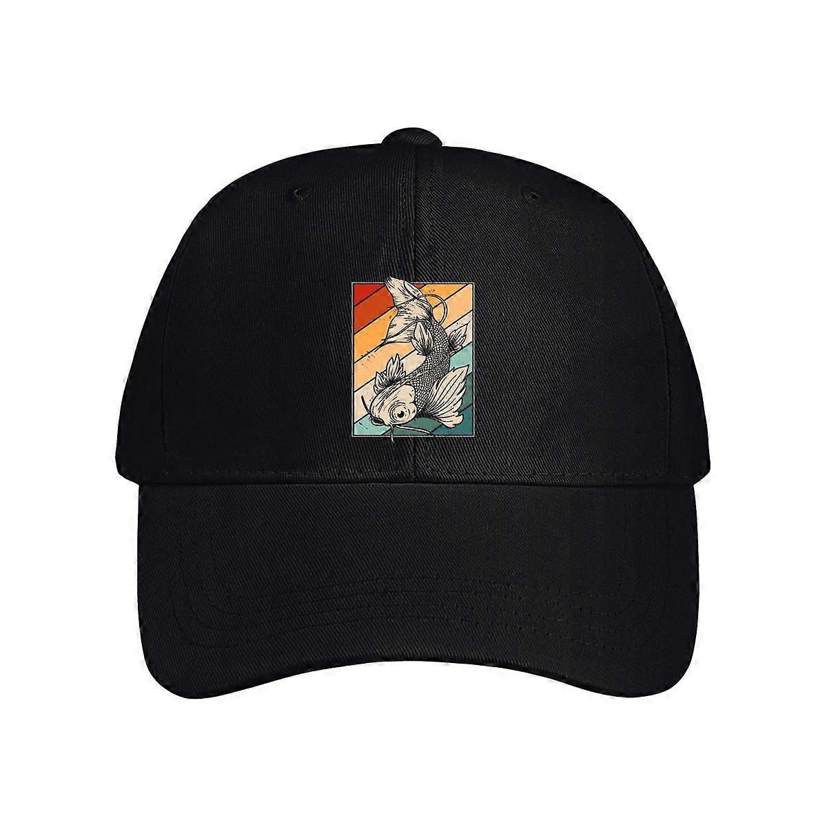 Koi Fish Retro Baseball Cap