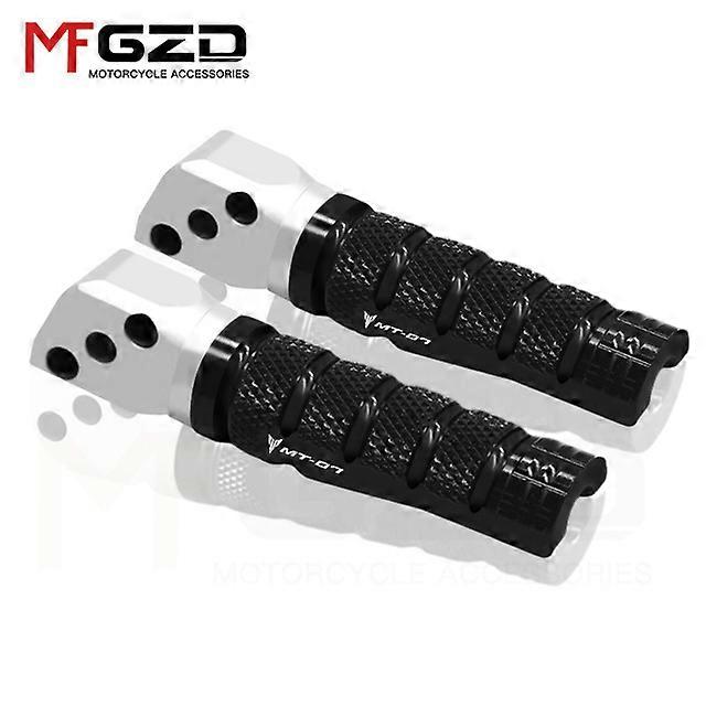 mt07 Motorcycle Accessories Rear Passenger Foot Peg Rear Footrests Pedals For YAMAHA MT-07 2014-2020 2021 2022 2023