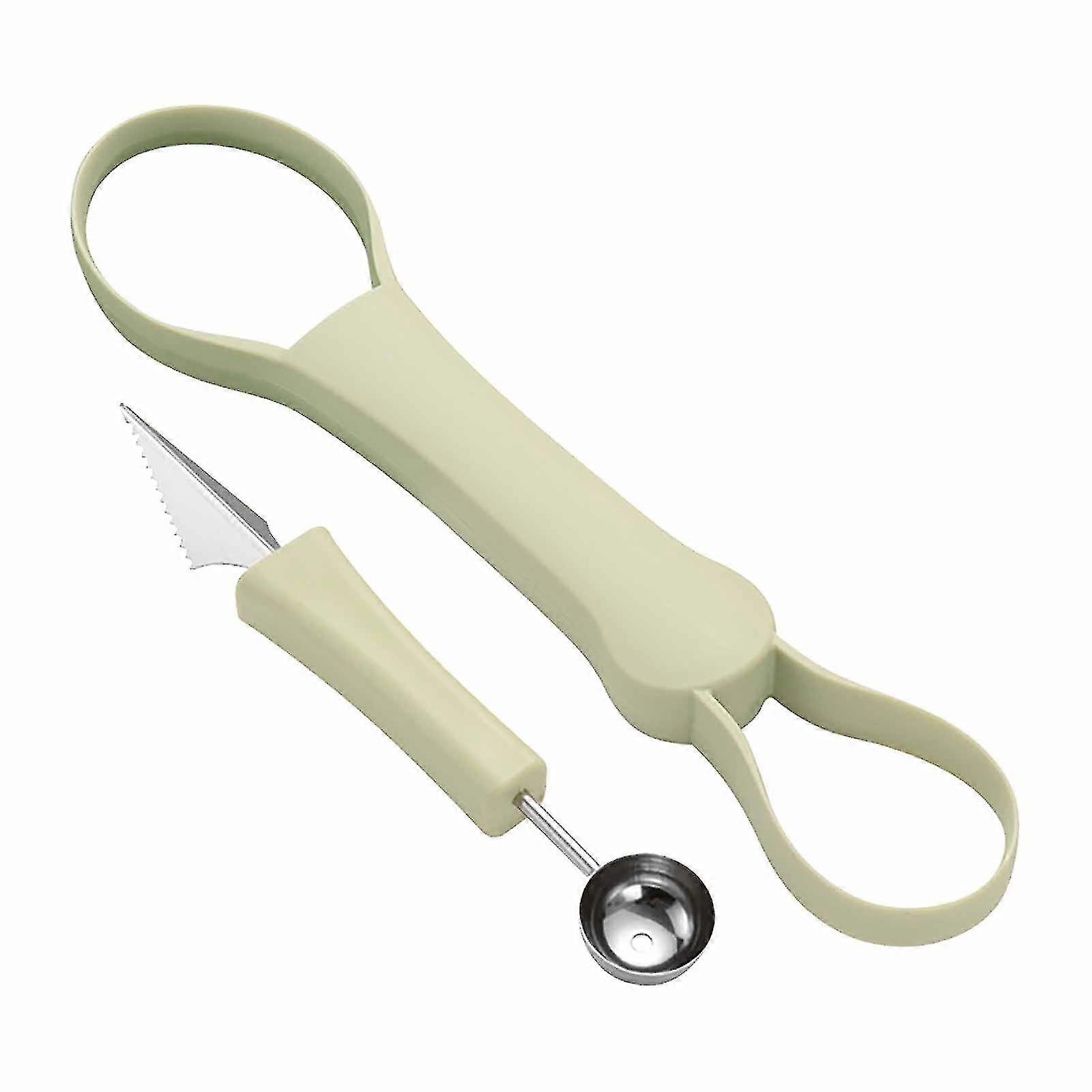 2023 Three-in-one Multifunctional Fruit Ball Digging Device Carved Flower Ball Digging Device