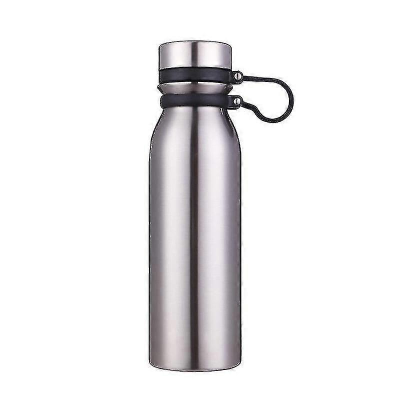600ml Double-Layer Sealed Thermos Flask With Vacuum Handle