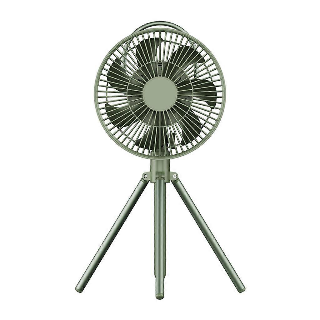 Camping Fan Light Ceiling Tent Fan with Remote Control & Power Battery 10000mAh