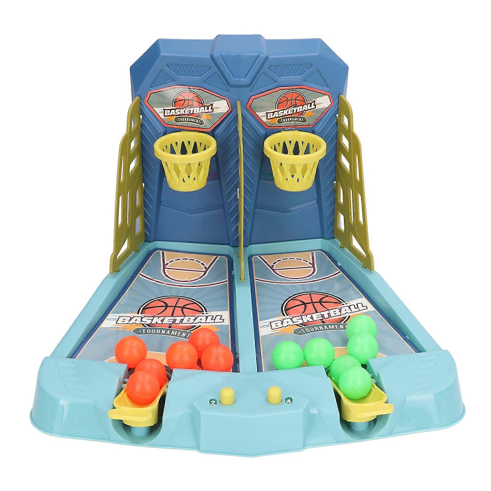 Catapult Fingertip Basketball Football Game Toy Parent-child Interactive Double Fingertip Shooting Table Basketball Game