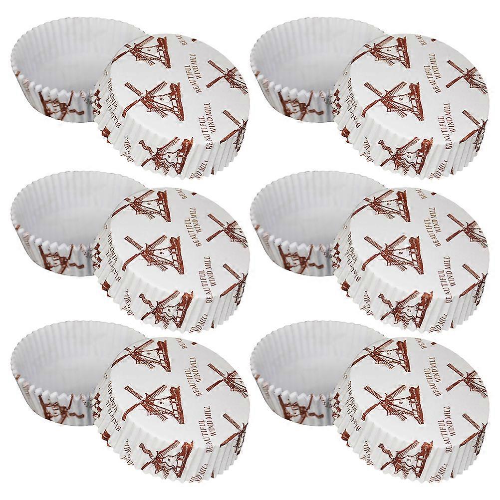 300Pcs Cupcake Liners Paper Cupcake Wrapper Round Baking Cake Paper Holders
