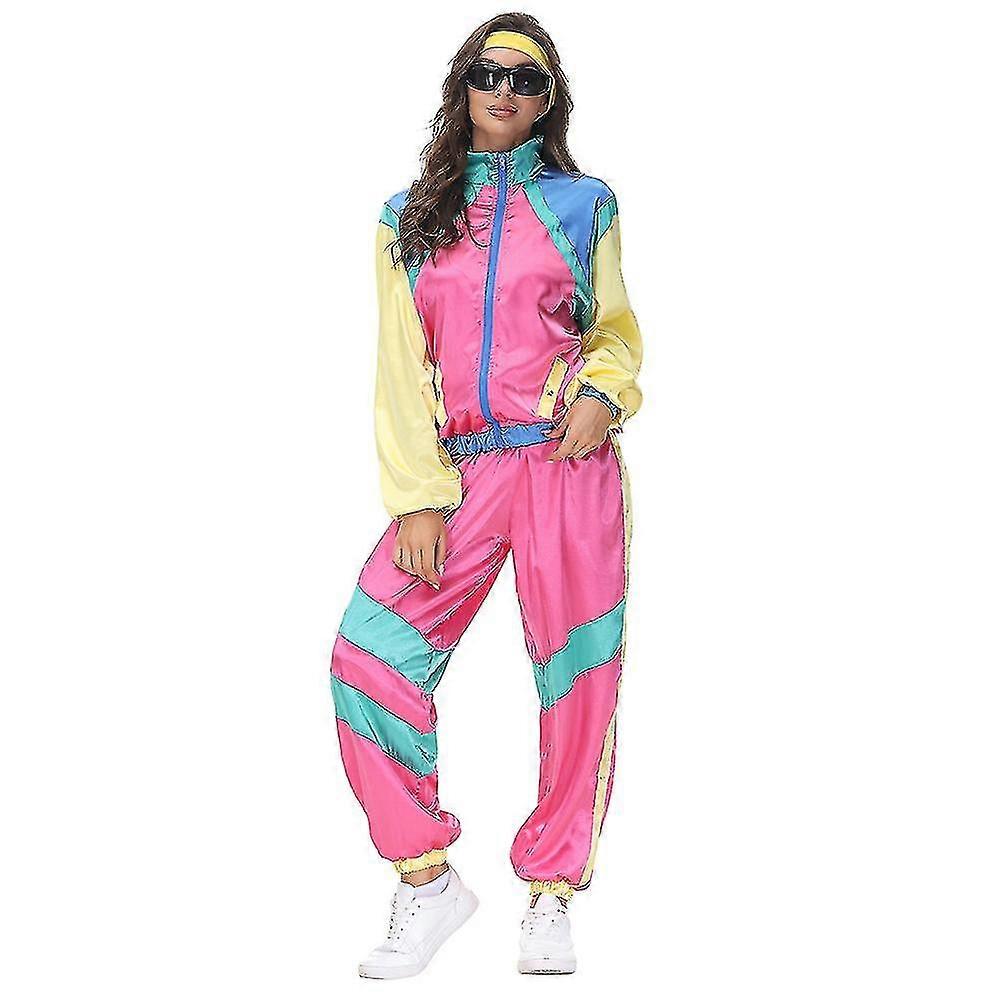 80s / 90s شل البدلة حزب اللباس زي، الرجعية رياضية، 90s أزياء الهيب هوب، 80s ازياء للرجال النساء، سترة والسراويل