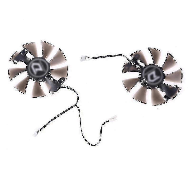 2x 85mm Pld10015b12h 0.55a Rx580 Rx590 For Powercolor Dataland Radeon Rx 580 590 Red Devil Graphics Card Cooling Fan