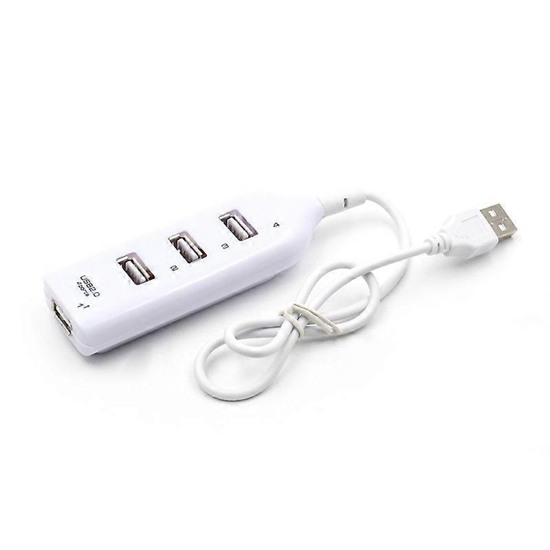 4 Ports High Speed USB 2.0 Hub Extension Splitter Adapter for PC Computer Laptop JIKAIX