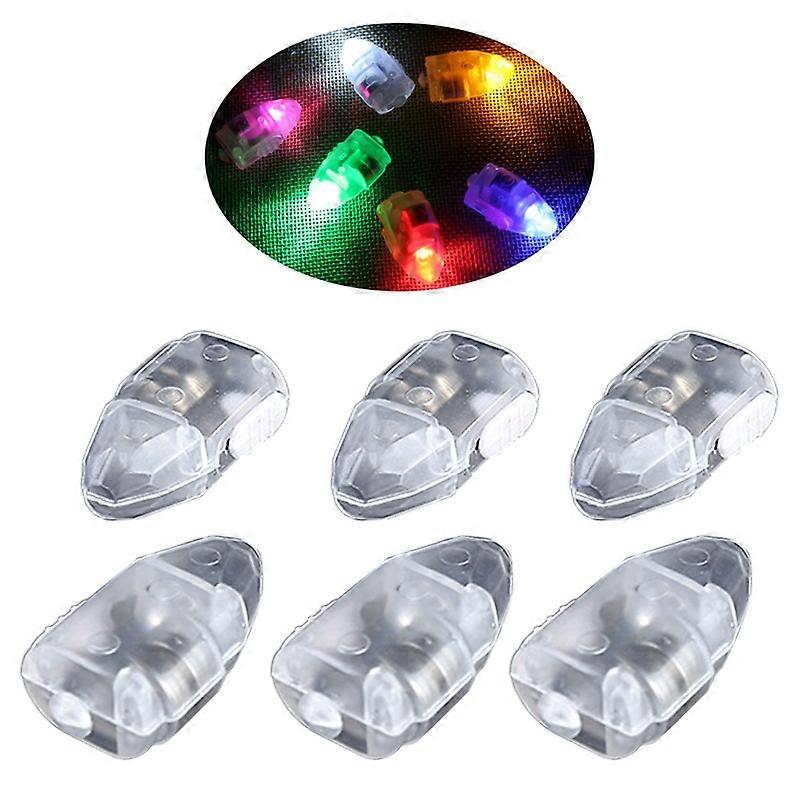 50Pcs LED Balloon Light with Switch Color Changing Battery Powered Bright Latern Wick Party Mini Lamp for Home JIKAIX