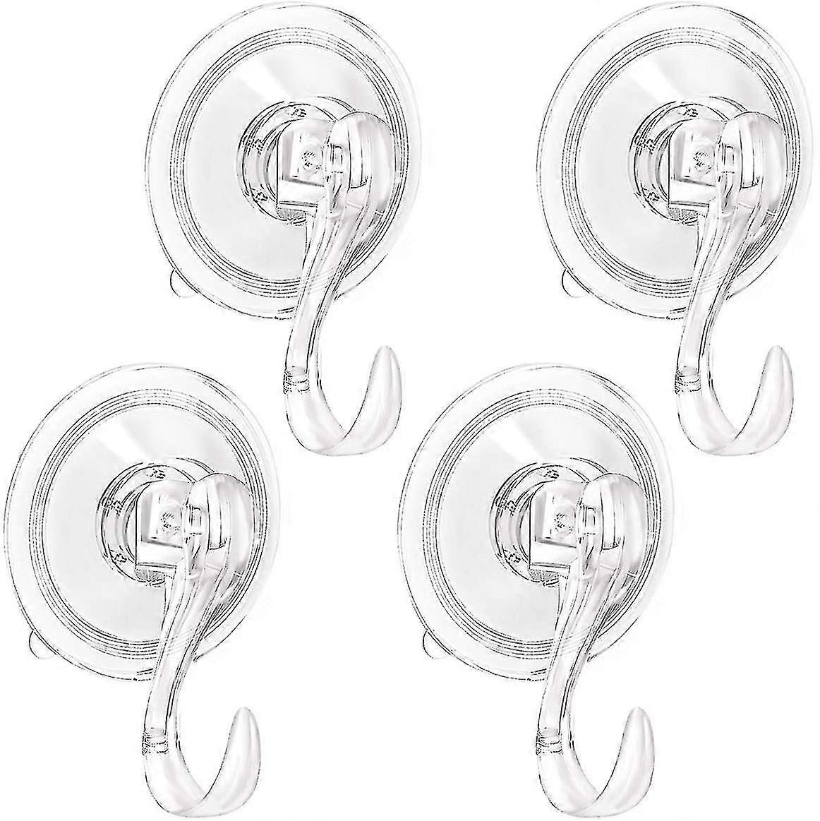 4pcs Wreath Hanger,suction   Hooks With Lock,shower Suction   Hook
