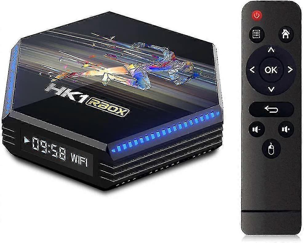 Naiwang Android Tv Box,rk3566 Quad-core 64bit Cortex-a55 Cpu Mali-g52 Gpu(4g+32g)-black