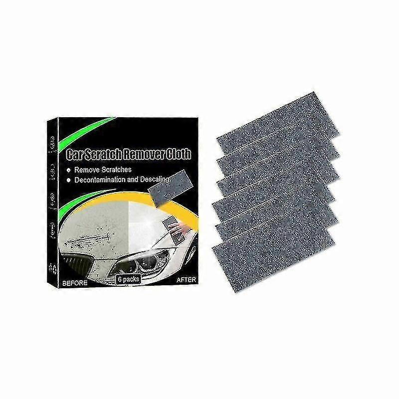 6 Pcs Nano Sparkle Cloth For Car Scratches Nano Magic Cloth Scratch Remover
