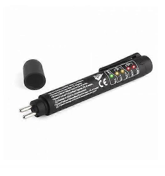 Teststift, Bremsflüssigkeitsprüfstift mit 5 LED-Anzeigen, Bremsflüssigkeitskalibrierung, Autotestwerkzeug