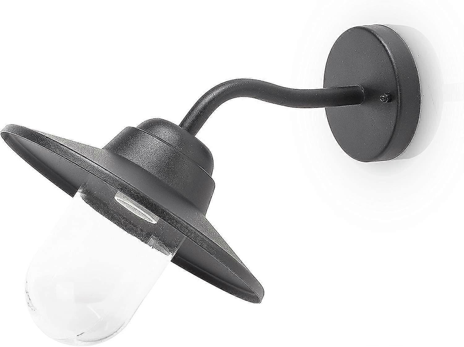 Classic Wall Light  Outdoor Lighting  E27 Fitting  Aluminum  Black