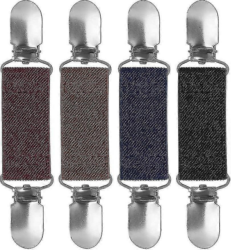 4 Stück Pullover Clips, Pullover Cardigan Clips, Elastischer Clip Unisex Simple