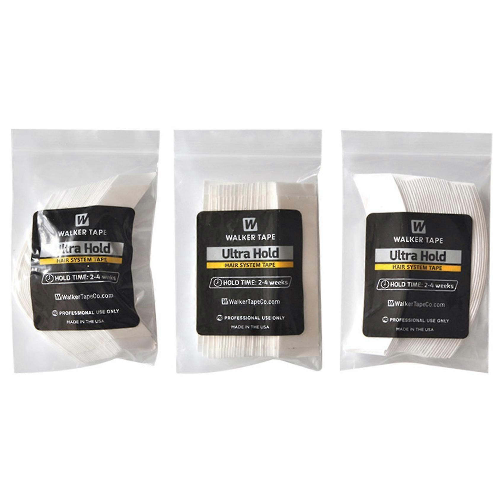 108pc/lot Super Strong Fixed Hair System Double-sided Tape Extended Adhesive Wig Tape For Toupee La