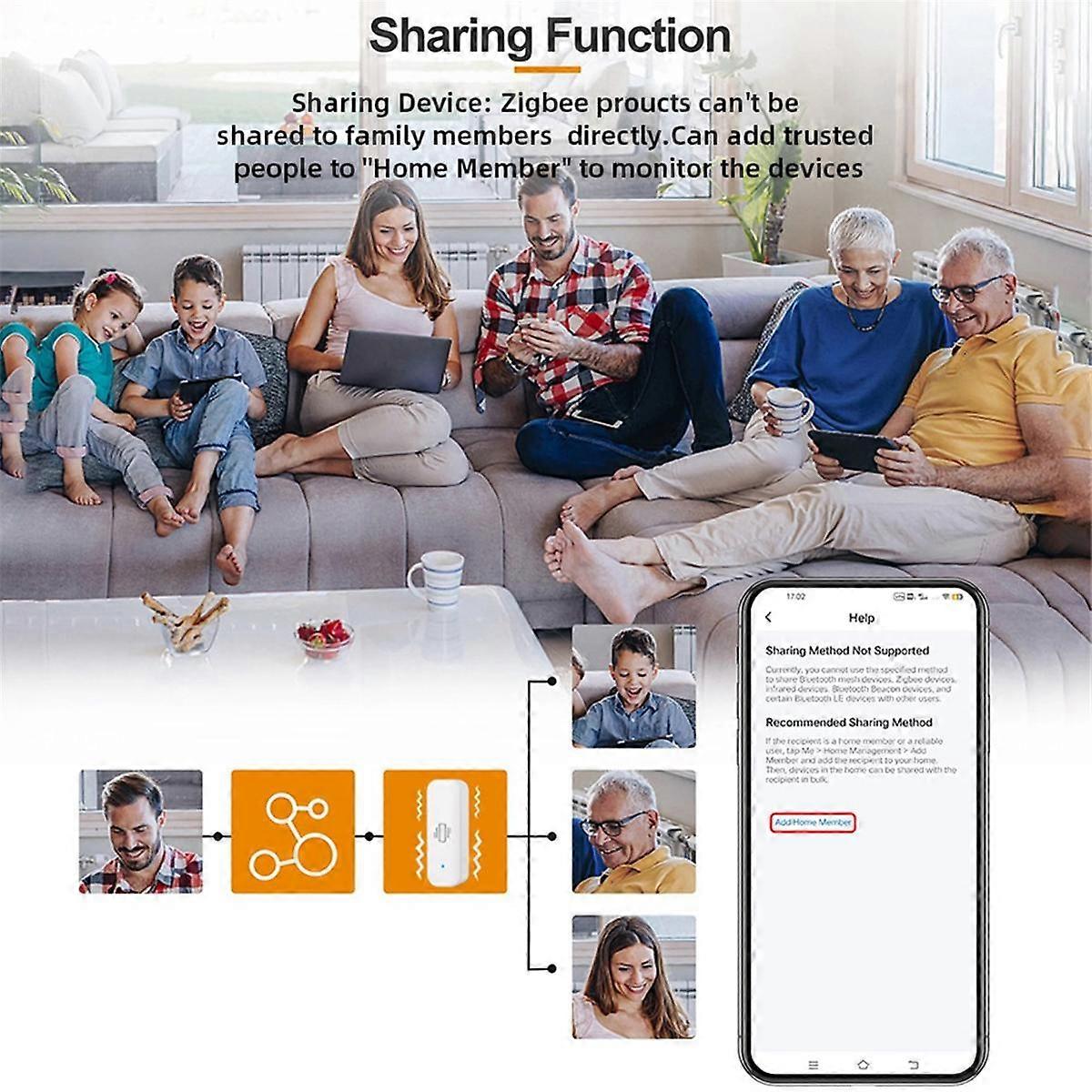 Tuya Smart Vibration Sensor ZigBee Tuya Sensor Monitor App Control Security Protection Zigbee Sensor Motion Shock Alarm