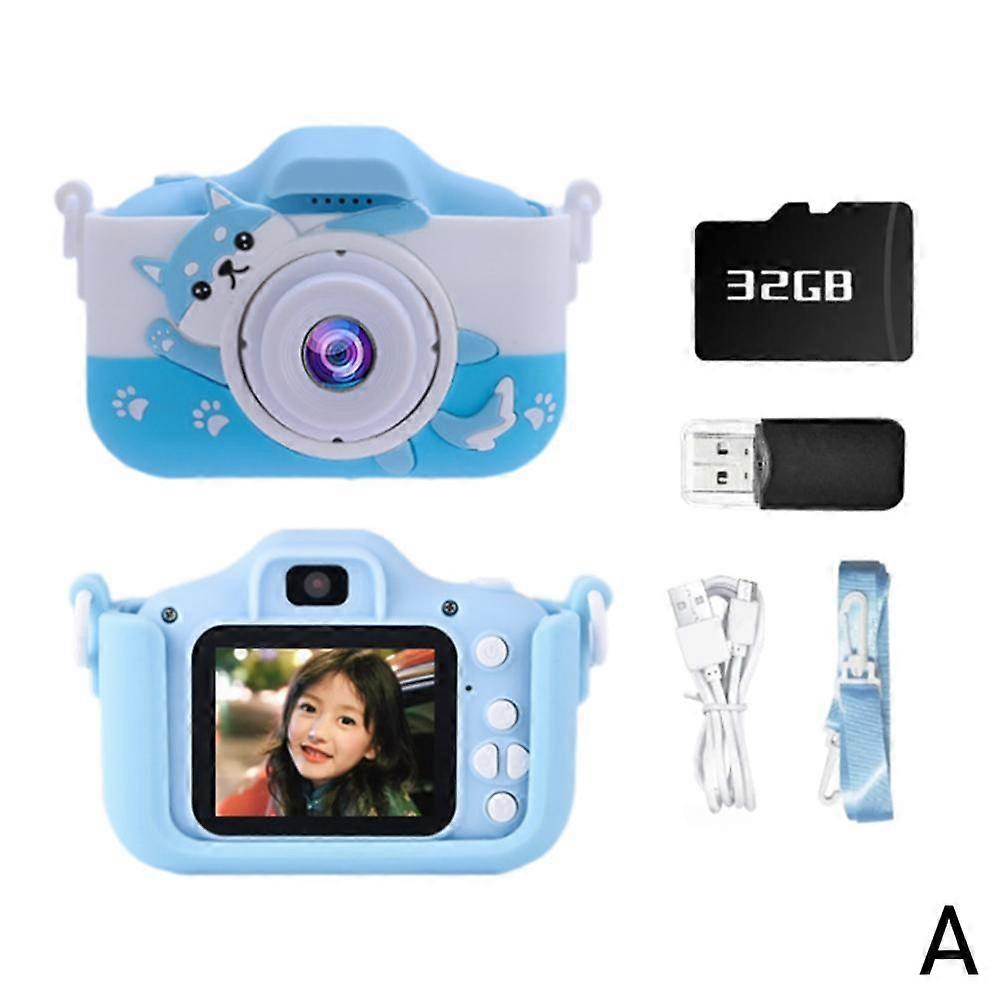 Children Camera Toys Dual Front And Rear Cameras Selfie Video Camera Toys