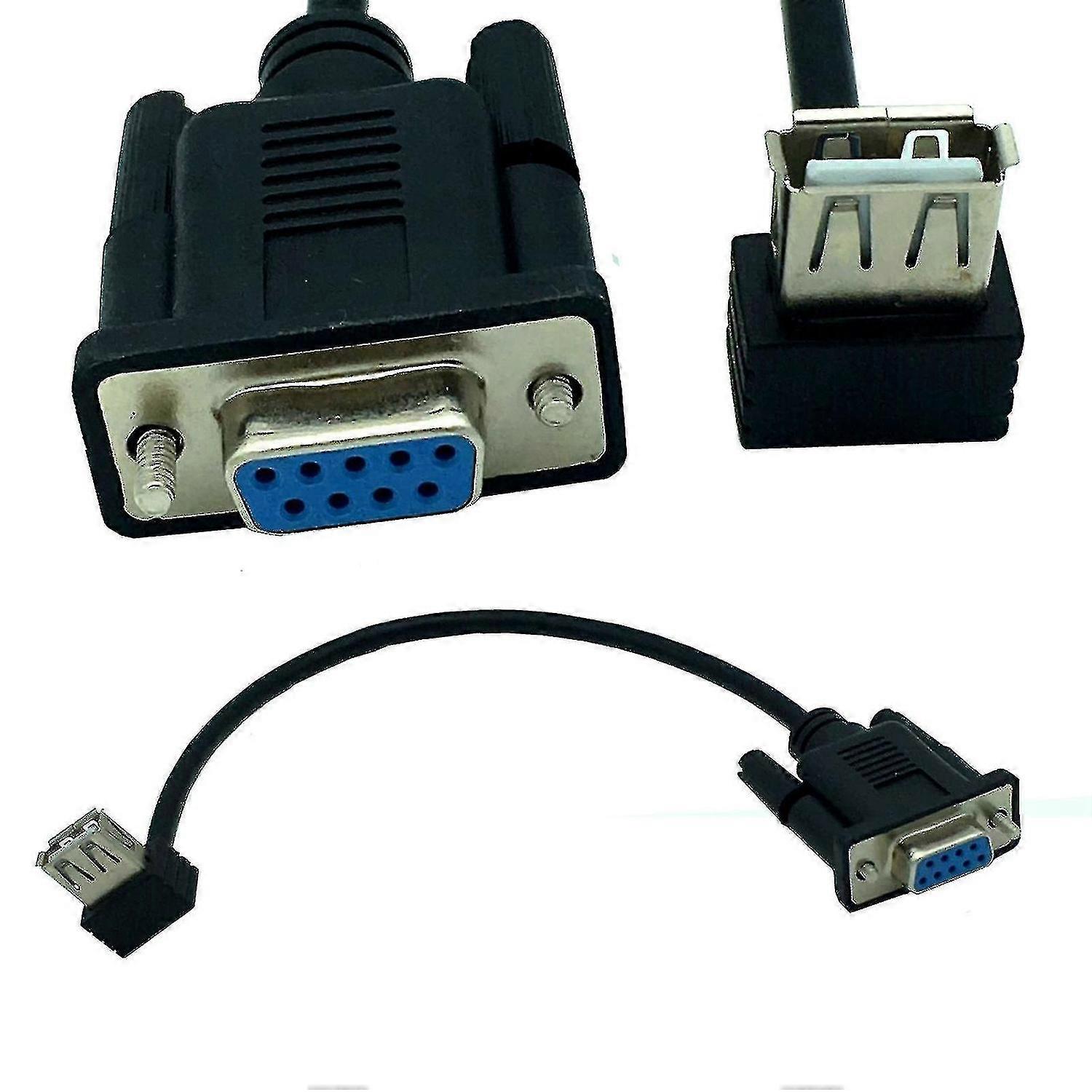 thumbnail image 2 of 25 FT Serial RS-232 DB9 Male To Female Extension Cable – Beige, Molded, Universal 2 of 6