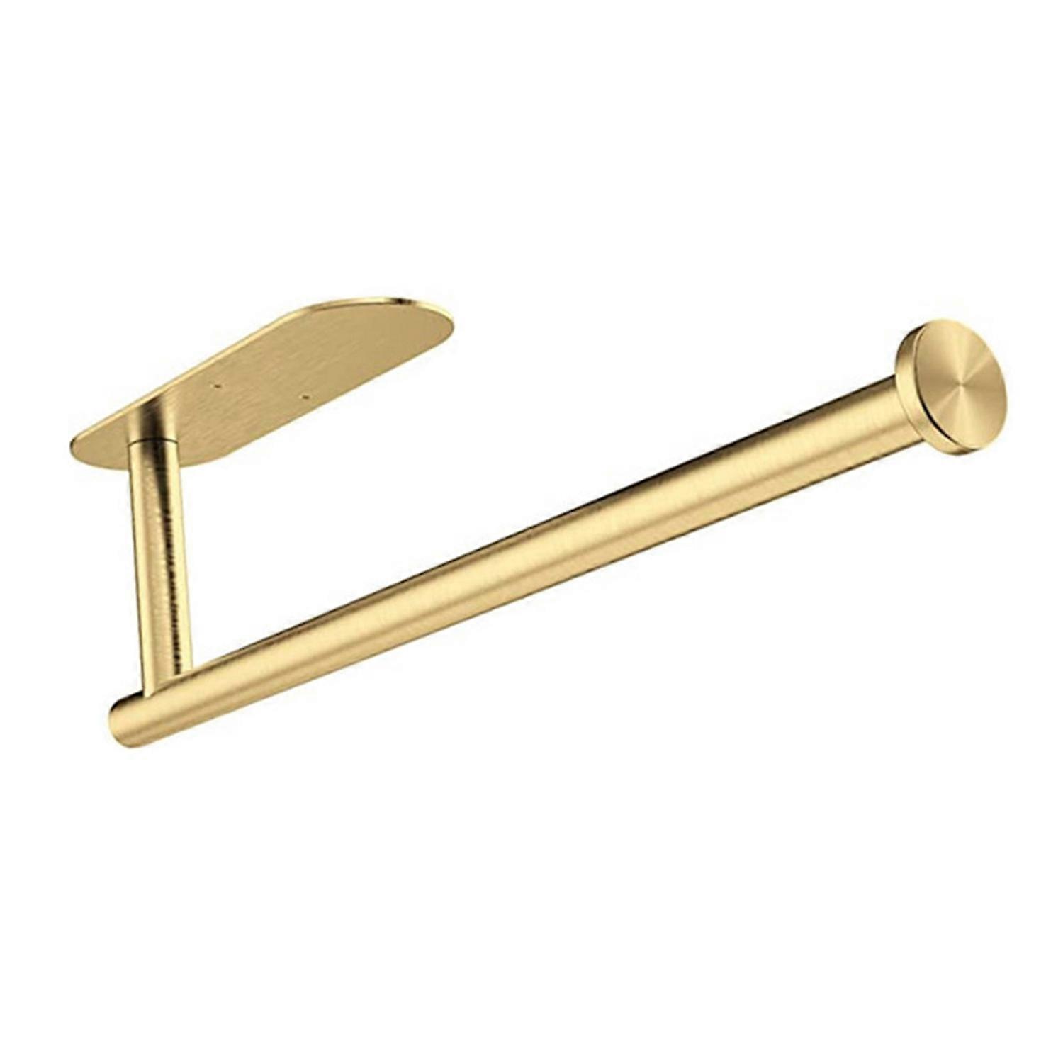 Wall Mounted Paper Towel Holder Rustproof Simple Installation Self Adhesive Paper Towel Holder Roll