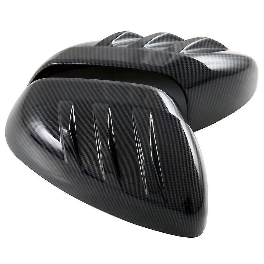 For MG ZS 2024 Car Rearview Mirror Cap Side Mirror Cover Trim Exterior Accessories Carbon Fiber Pat