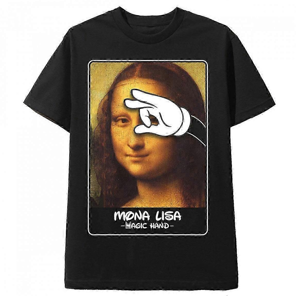 Paita Mona Lisa X Magic Hand Retro design