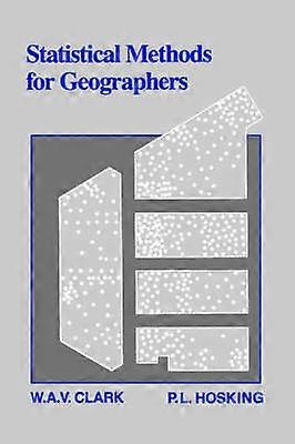 Statistical Methods for Geographers