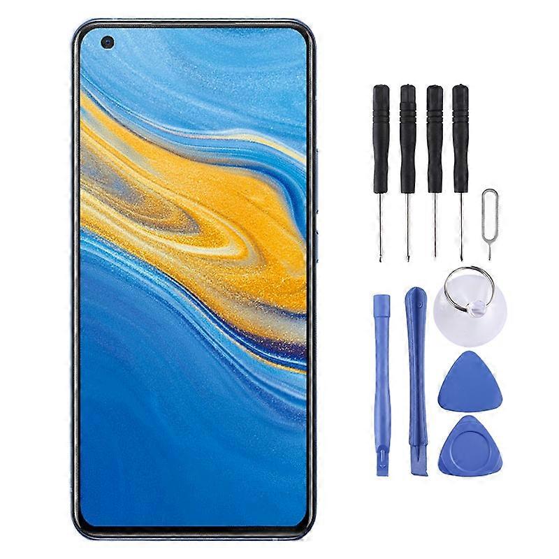 COMPATIBLE AMOLED Material LCD Screen and Digitizer Full Assembly for Vivo X50 / X50 5G