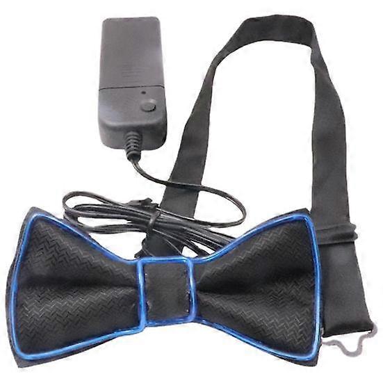 Led Light Up Noeud papillon avec modes clignotants Réglable longue durée Large Application Noeud papillon Robe de bal Performance Props