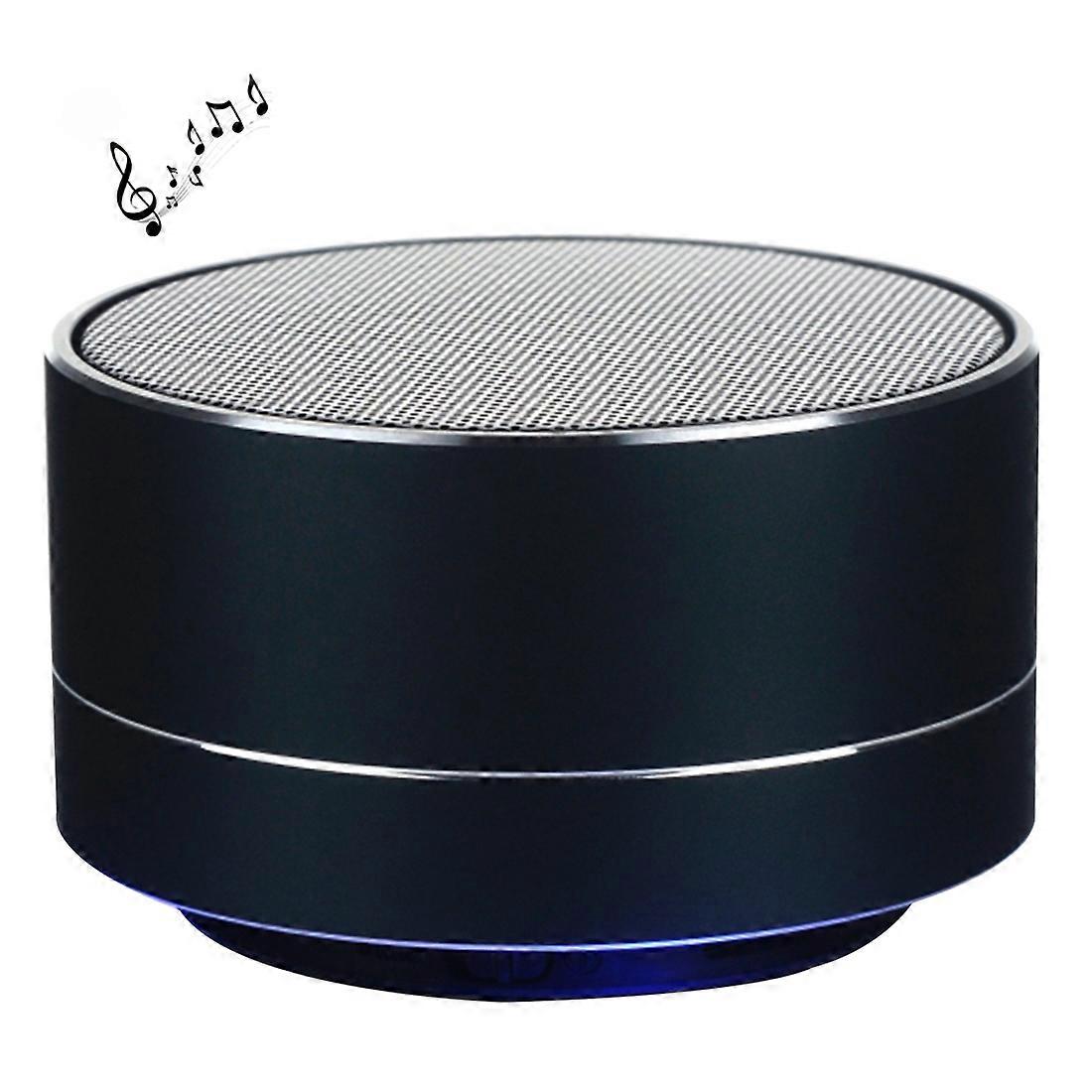 A10 Mini Portable Bluetooth Speaker Built-in MIC & LED, Support Hands-free Calls & TF Card