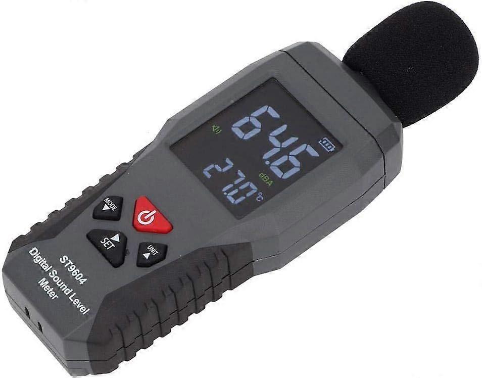 SMART SENSOR Sound Level Meter Sound Level Recorder Noise Tester Digital Audio Sound Meter, Measurement Range 30-130dB