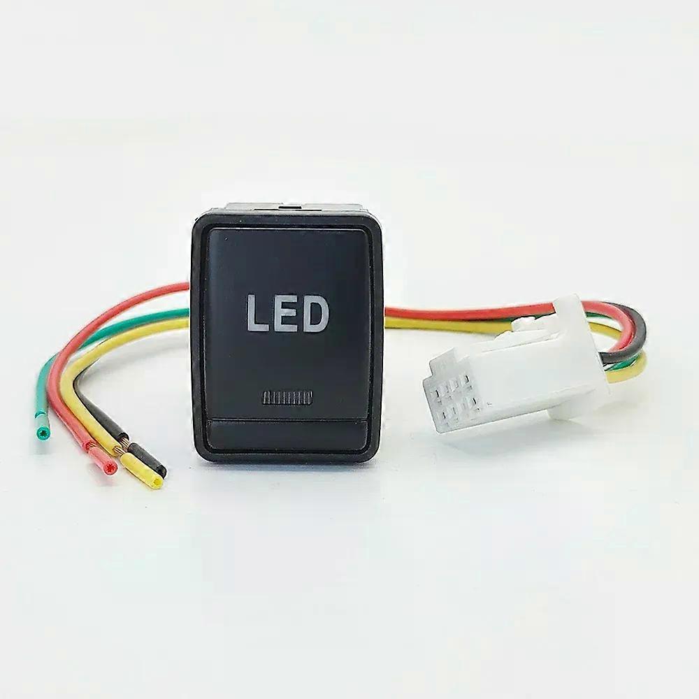 Car Power on off DRL LED Light Push Button Seat Mirror Steering Wheel Heating Switch for Nissan Tiida Sylphy Qashqai X-TRAIL