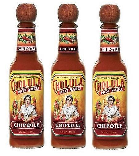 Cholula Chipotle varm saus 3-pakning