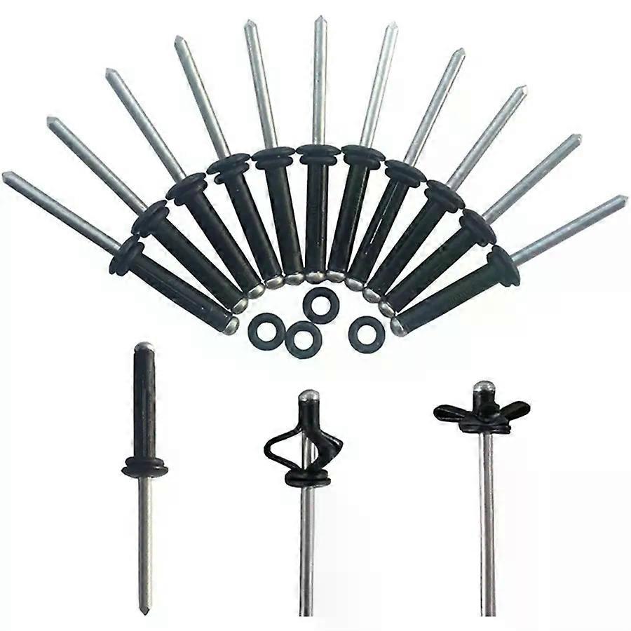 20 Pcs - Handle with 20 Rings Long Handle - Foldable Deep Water Bulb Installing Kayak, Kayak and Boat