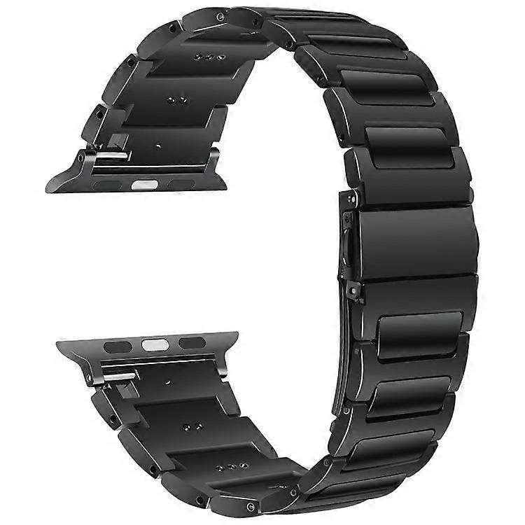 KALEBOL Compatible For Apple Watch Series 9 8 7 41mm / SE (2023) SE (2022) SE 6 5 4 40mm / 3 2 1 38mm Zinc Alloy Watch Band