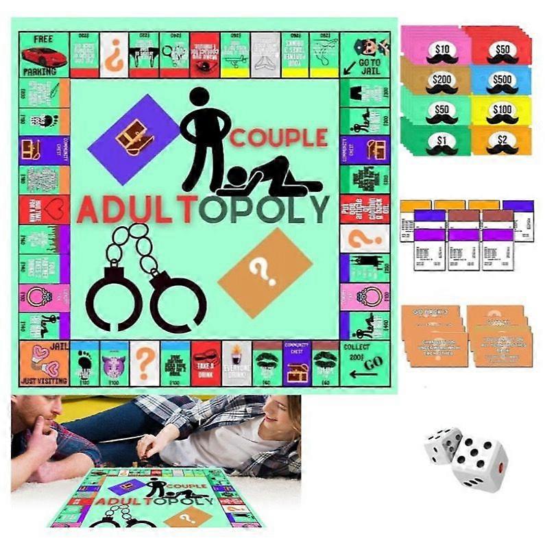 الكبار زوجين تاريخ ليلة لعبة اللوحة سهلة الحمل العلاقة بطاقة لعبة هدية للذكرى السنوية ، 2024 بينغ