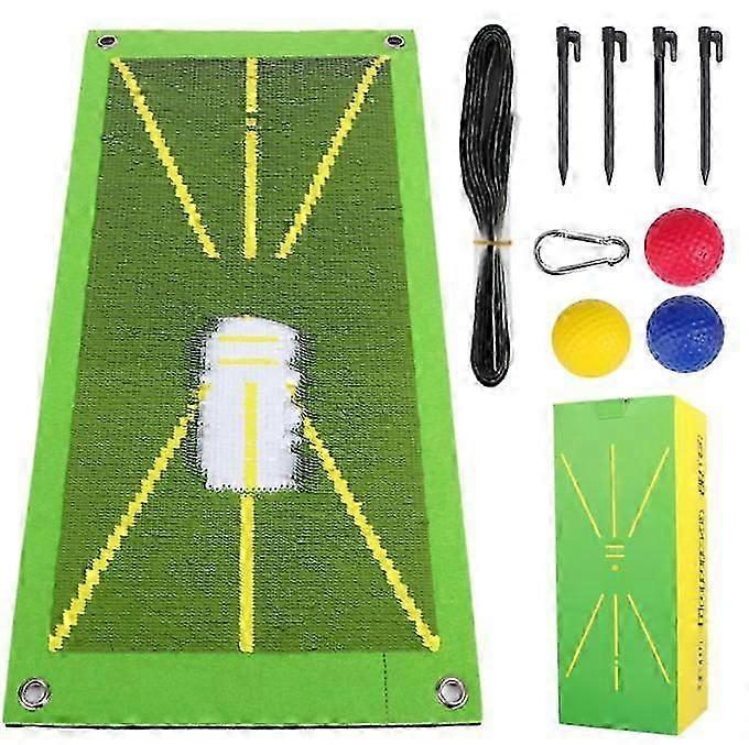Golf Hitting Mat,Golf Training Mat for Swing Path Feedback,Detection Batting
