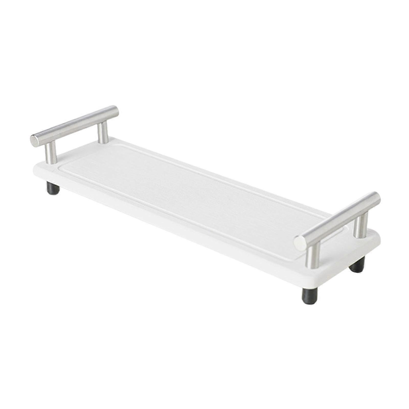 Instant Dry Bathroom Sink Organizer Fast Drying Sink Tray Versatile Minimalist