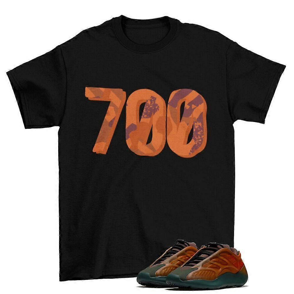 Chemise Sneaker à motif 700 assortie à la Yeezy 700 V3 Copper Fade Style 0173