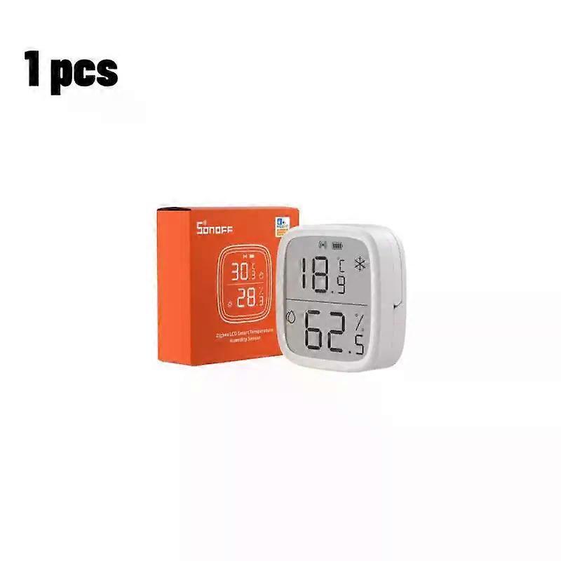 SONOFF SNZB 02d Zigbee Temperature Humidity Sensor SNZB-02D With LCD Screen For EWeLink Zbbridge Pro Alexa Google Home Assistant