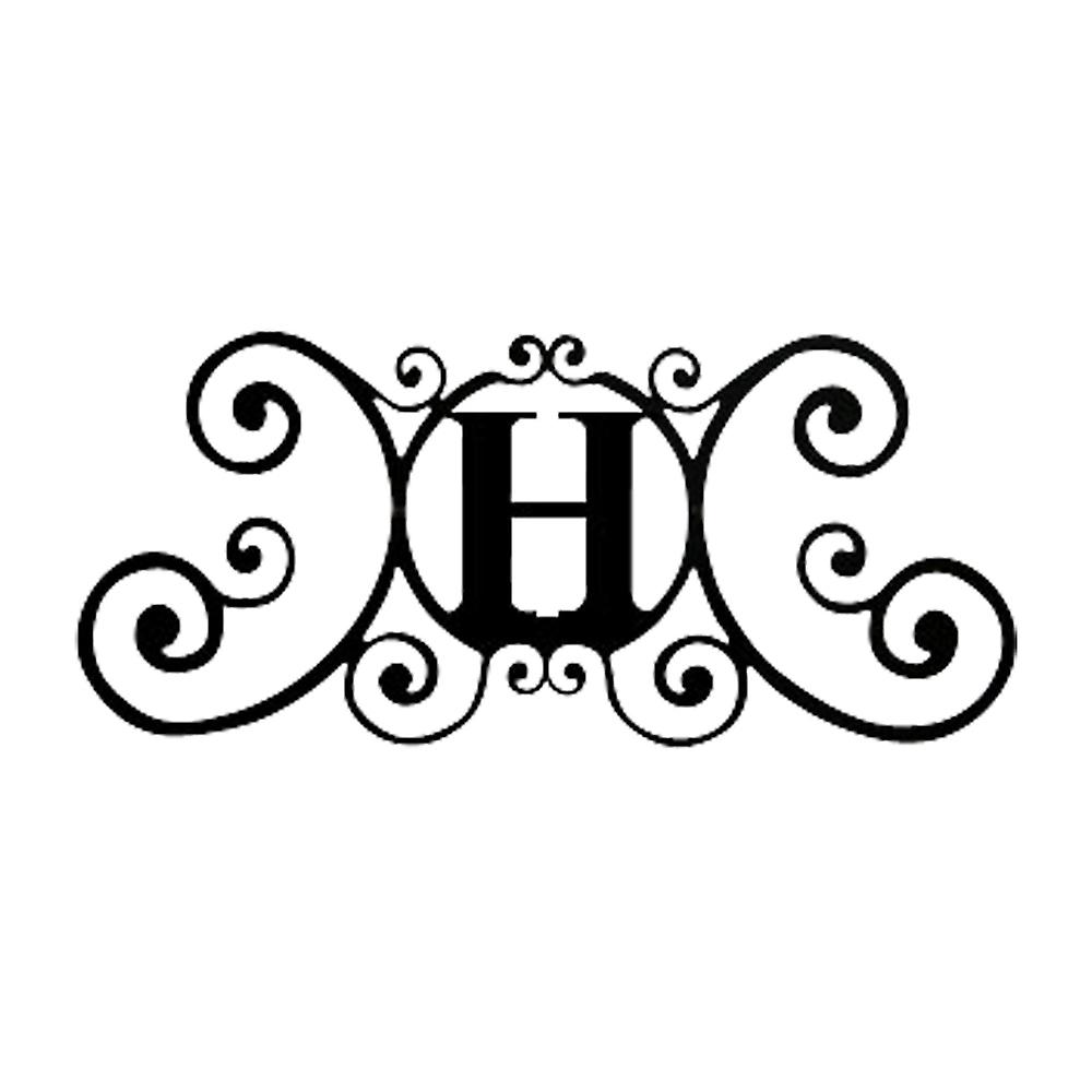 House Plaque Letter H