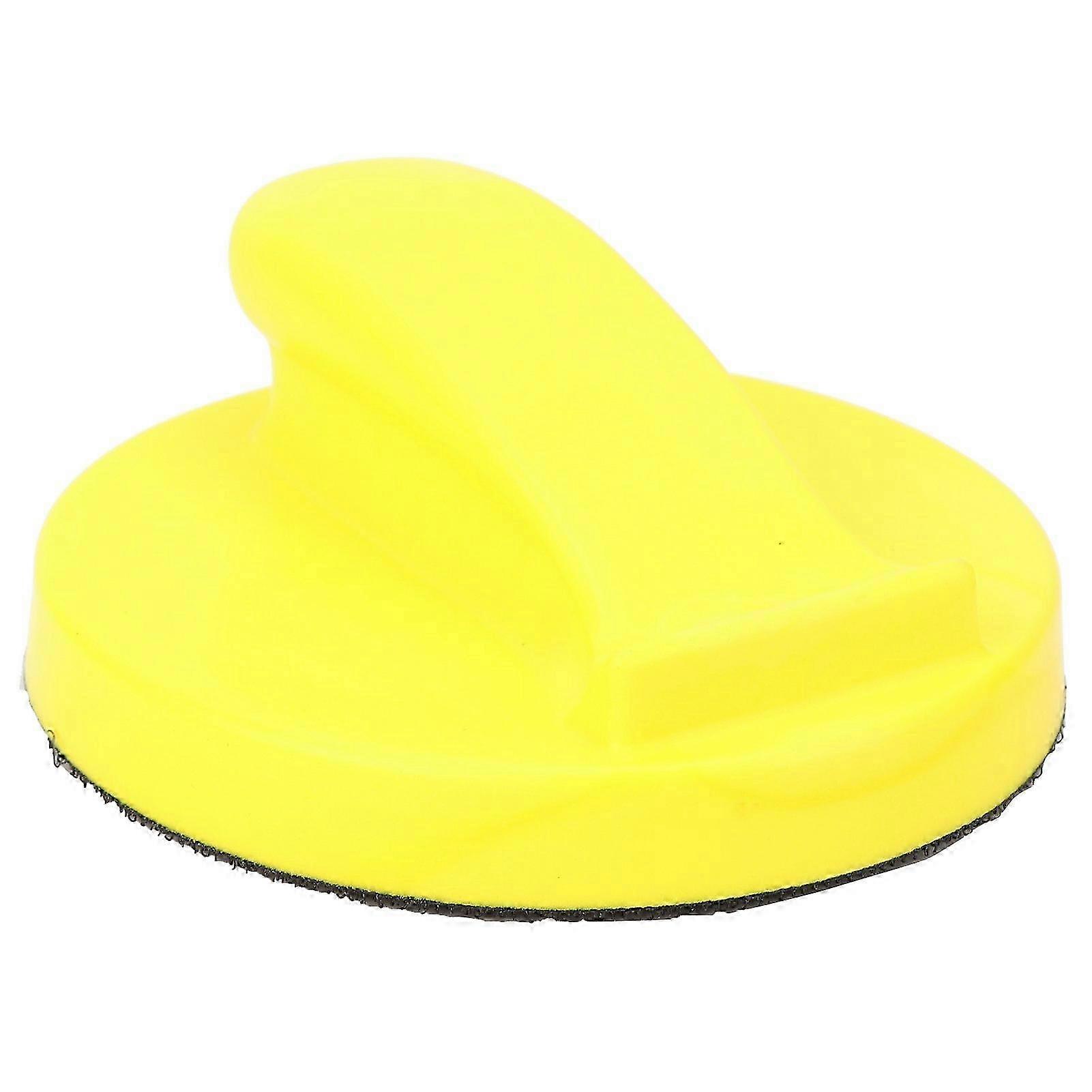 5in Sanding Disc Holder Hand Grinding Block SelfAdhesive Hook and Loop Back Polishing Pad