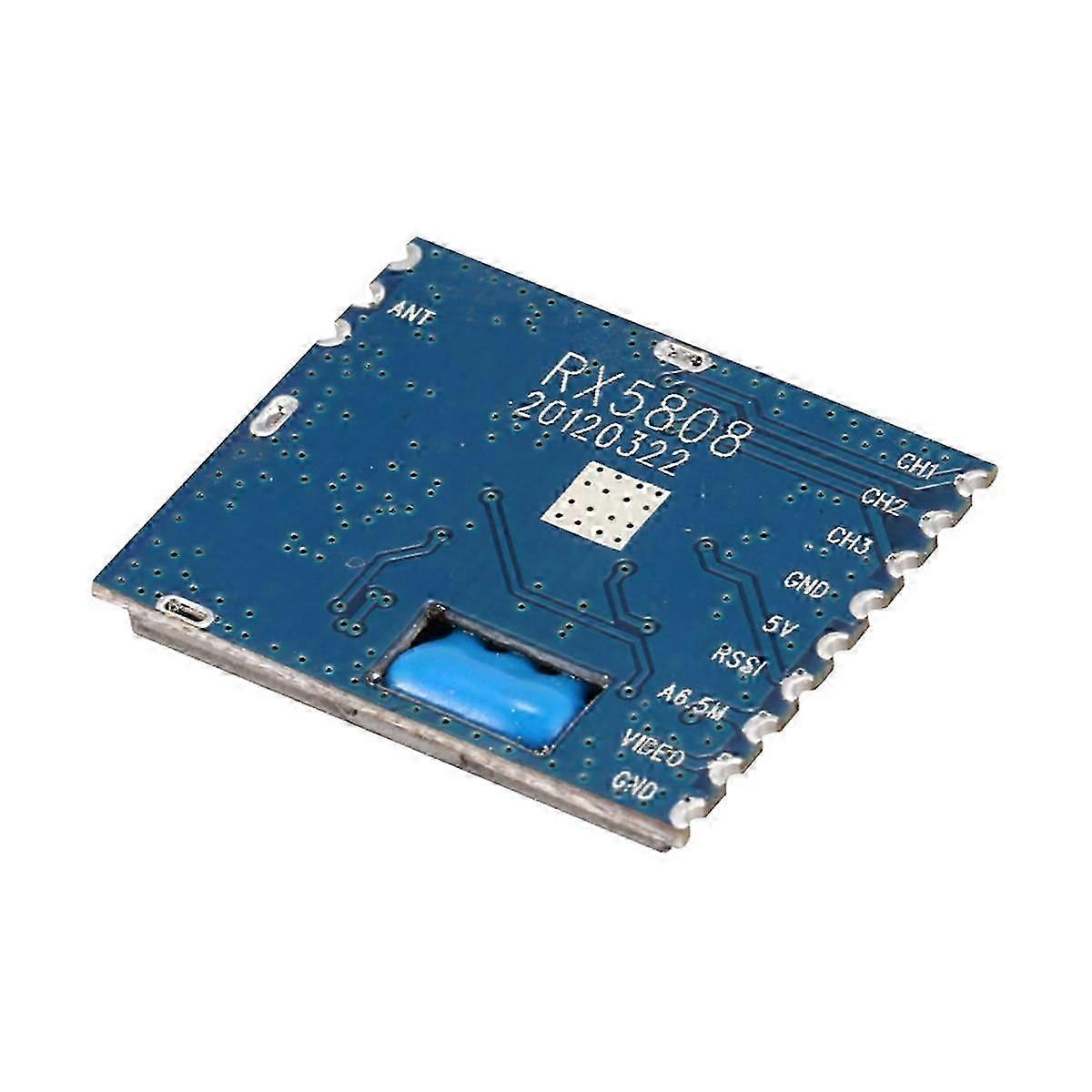 1Pcs FPV 5.8G Wireless Mini Audio Video Receiver Module RX5808 for FPV System RC Helicopter