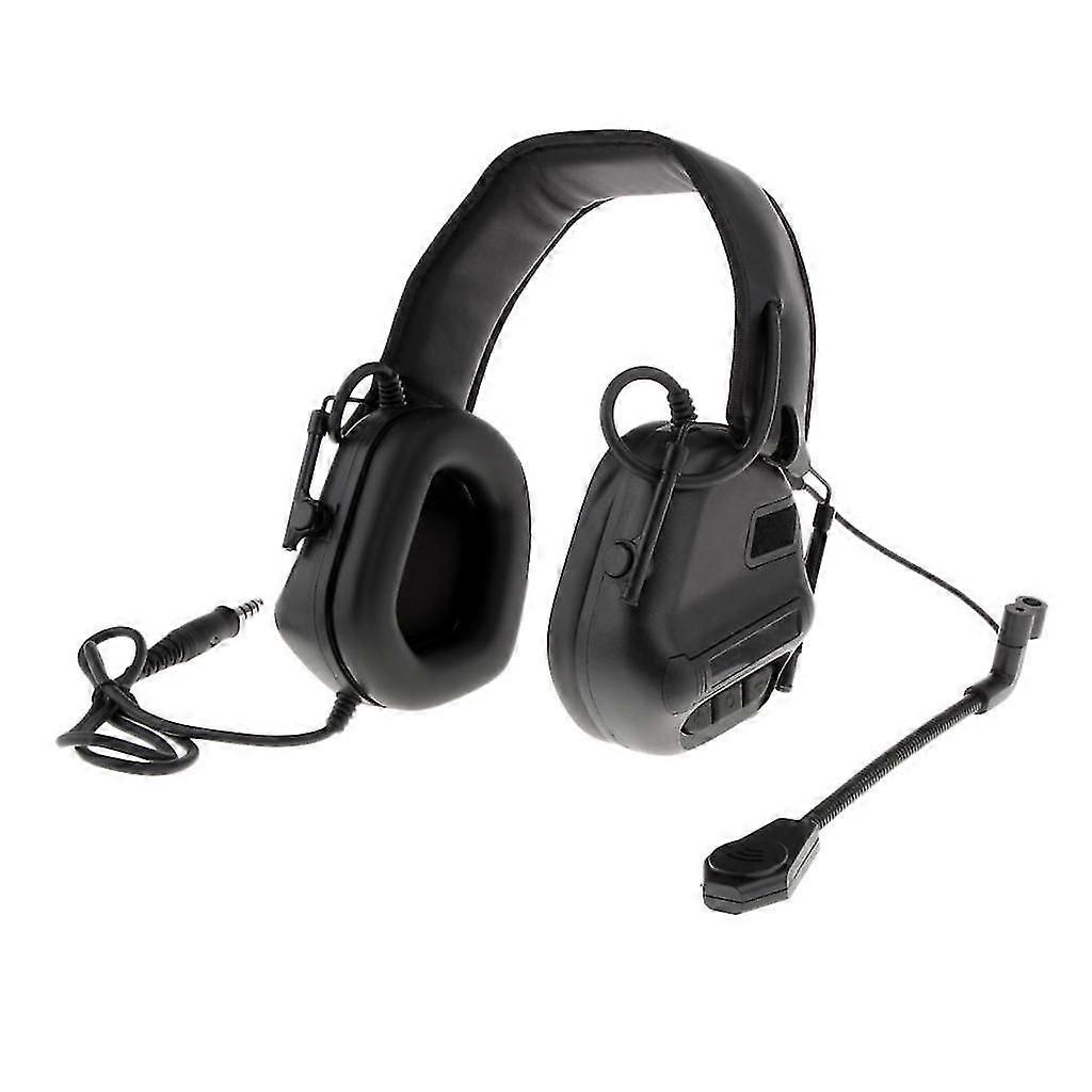 Headset Hunting Communication Headphone No Noise Reduction Green