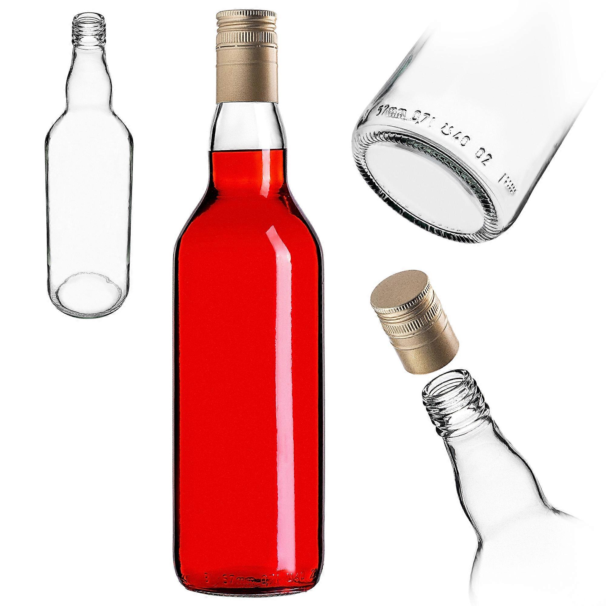 KADAX Flacon en verre B700 Monopol 700ml 1pc avec bouchon à vis