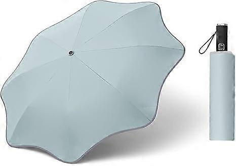 For Creative Flower Shape Automatic Folding Umbrella For Sun Rain For Travel Portable Windproof