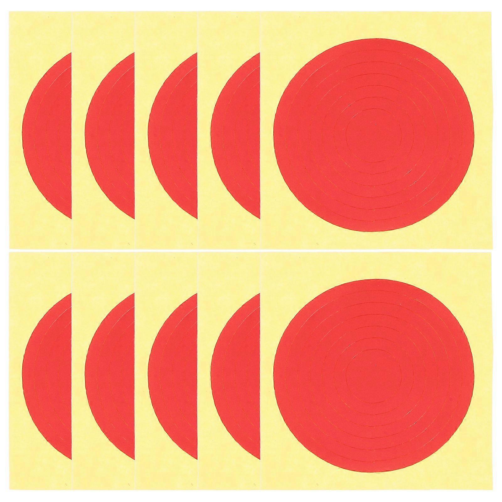 10 vellen manometer stickers zelfklevende manometer stickers manometer indicator stickers