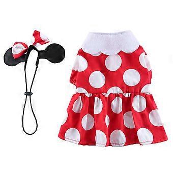 Hond Jurk Leuke Comfortabele Stijlvolle Puppy Rok Huisdier Kleding voor 4 Seizoenen Kerst Festival