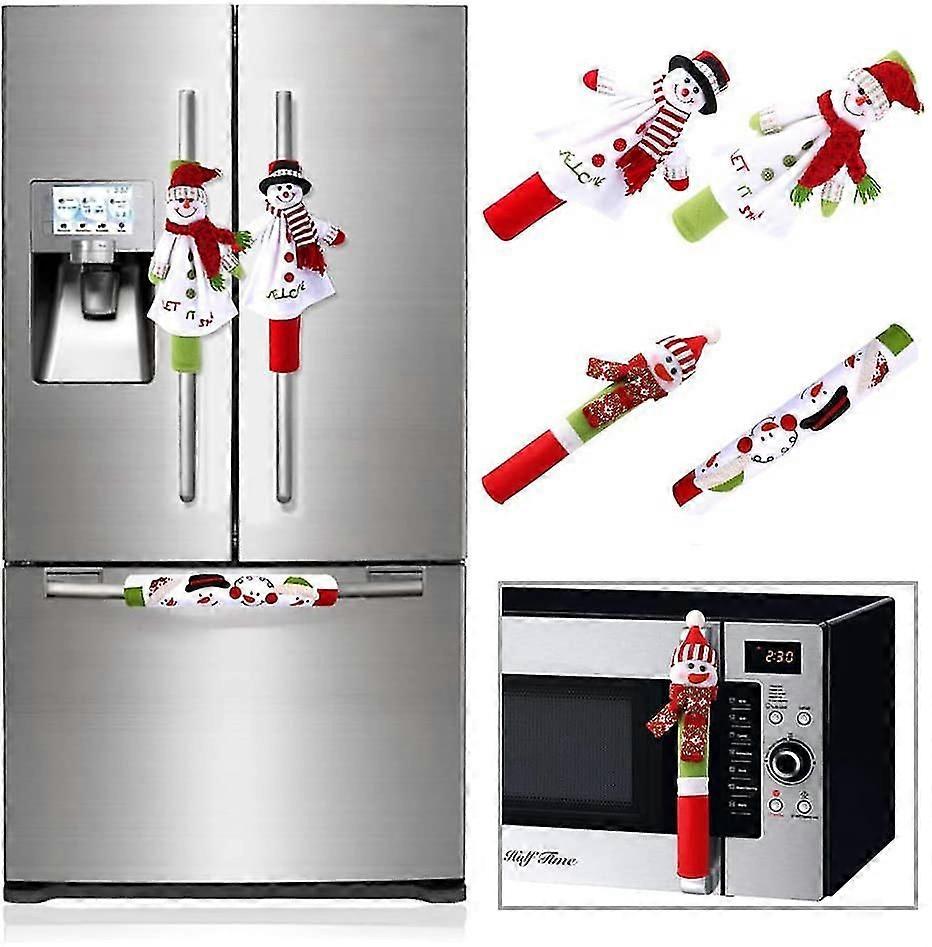 Christmas Fridge Handle Covers