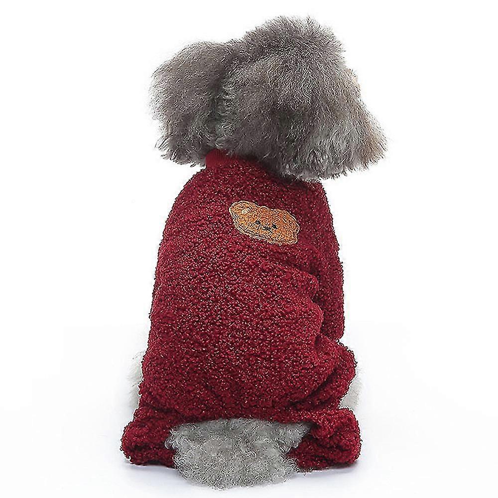 Fyrbenta husdjurskläder höst och vinter